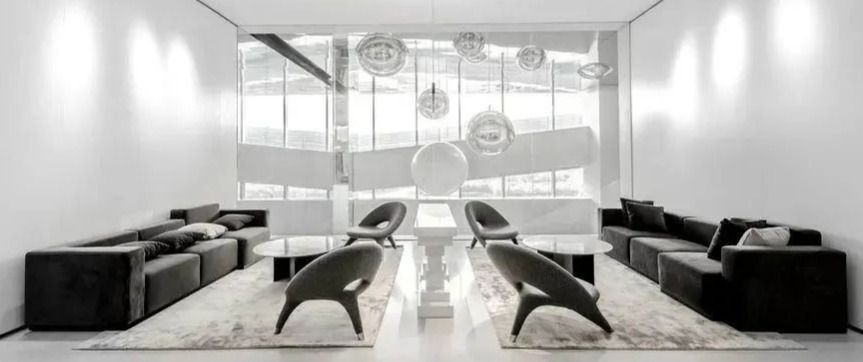 辦公空間丨砂礫素色，光澤柔啞